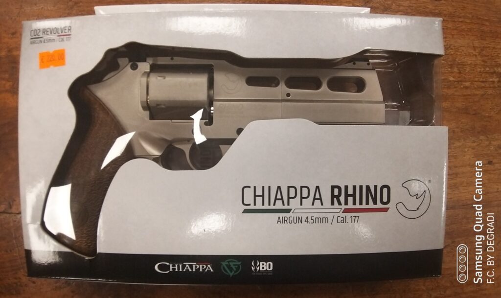 Chiappa Firearms Rhino CO2: le varianti ad aria compressa